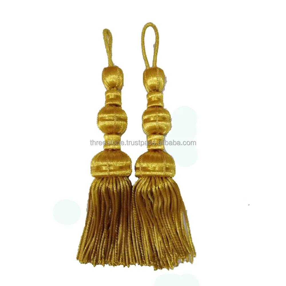 Custom Made Bullion Wire Tassel - Buy Custom Made Bullion Wire Tassels ...