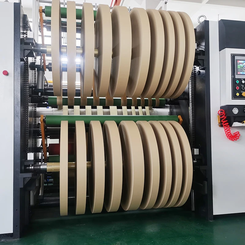 Slitter Rewinder Machine for Roll to Roll Processing with PLC Control for PVC Film