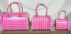 Pink Checkered