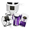 Violeta y Blanco