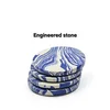 Blue and White