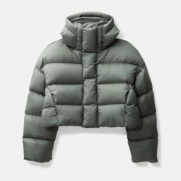 Winter Puffer Jacket Detachable Hooded Puffer Jacket Detachable Hooded Puff Custom High Quality Men's Puffer Jacket