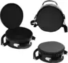 Black with Shoulder Strap