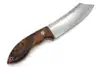 Rich Brown Natural Wood Grain Handle