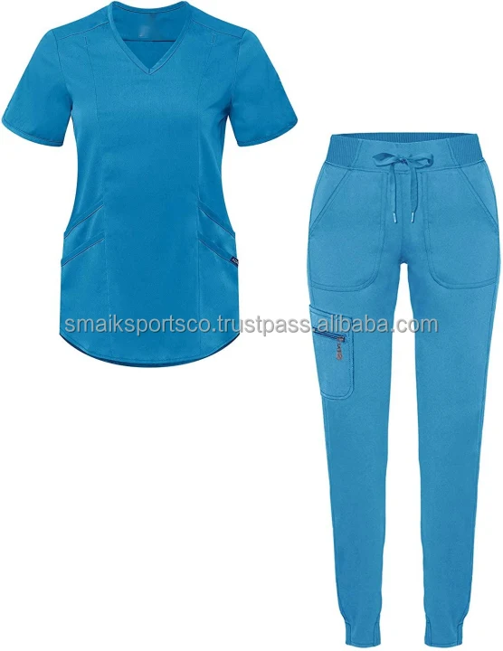 Best Quality Doctors And Nurses Female Scrub Nursing Uniform Sets