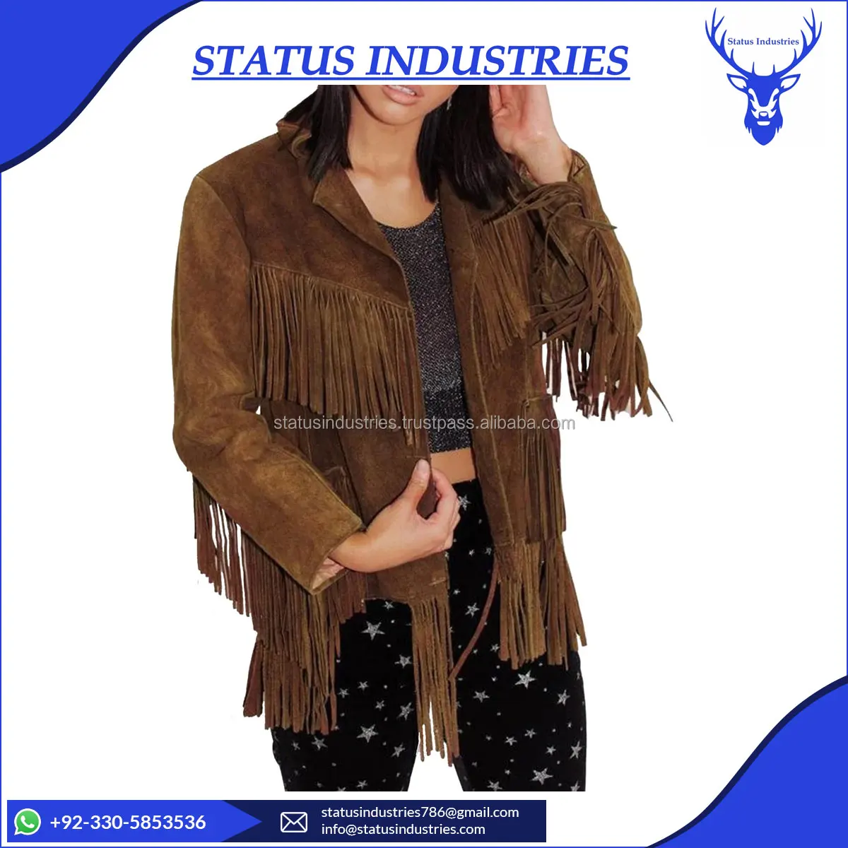 Women Loose Western Style Sweater Coat