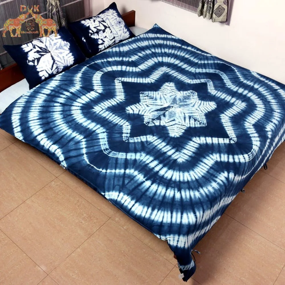 Комплект постельного белья с принтом