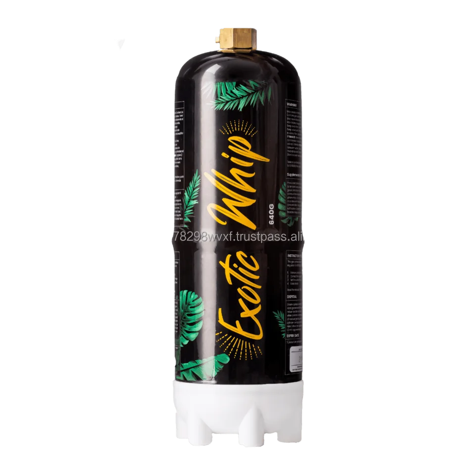 Made In Europe Best High Quality Exotic Whip Cream Charger 640 Grams