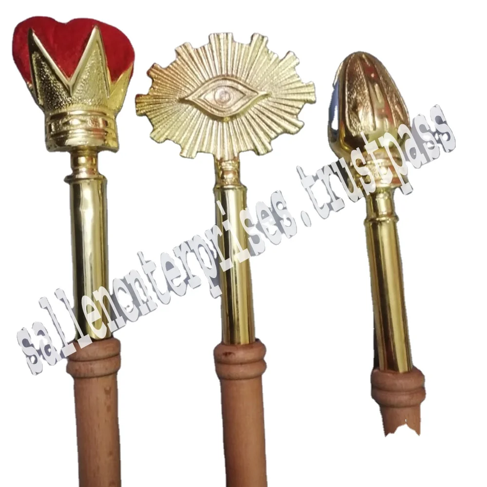 Royal Arch Scepter  / Masonic Apron Hard Case Master Mason Apron