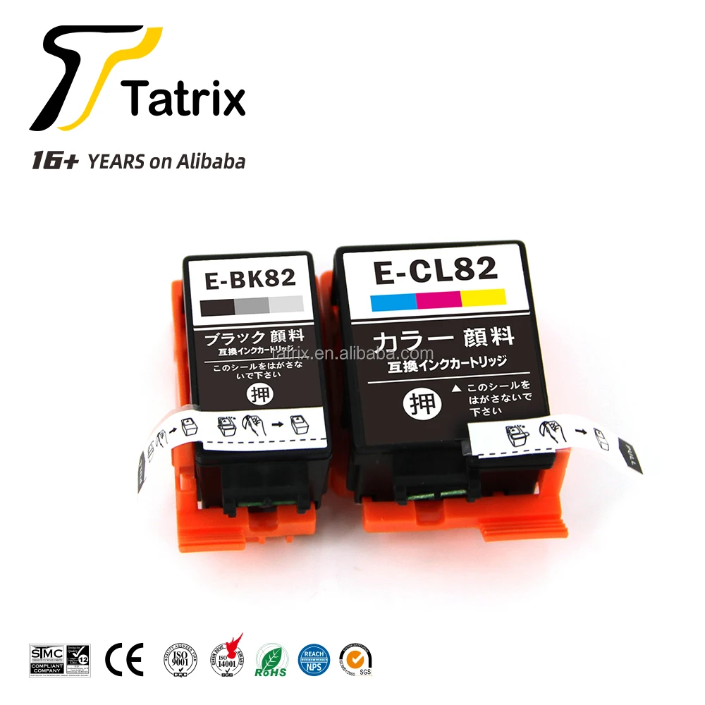 Tatrix Icbk82 Ink Iccl82 Icc82 Color Compatible Printer Ink Cartridge For  Epson Px-s06b Px-s06w Icbk82 Ink Cartridge - Buy Cl82 Ink Cartridges,Icbk82  Inkjet Cartridge,Px-s06w Ink Cartridge For Epson