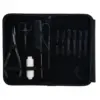 Kit de herramientas para extensiones de cabello negro