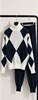 Navy / White