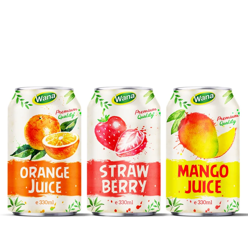 High Quality 330ML Natural Fruit Juice Freshly Processed