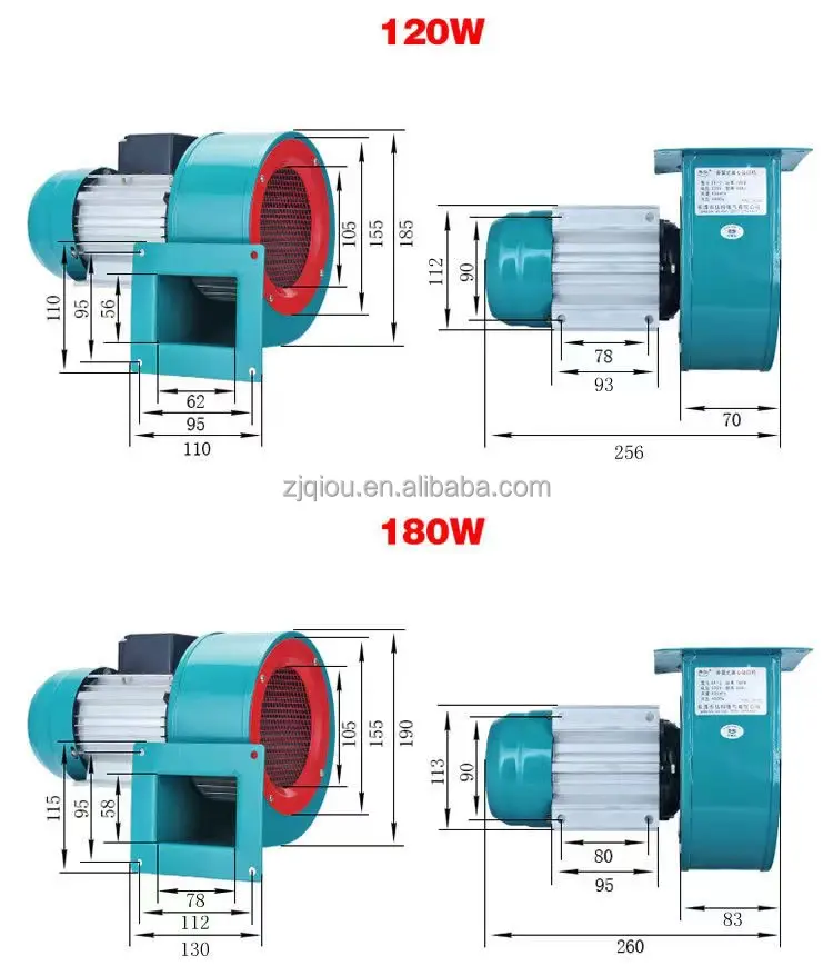 Temperature Centrifugal Cooling Fan, 2.2KW, 220V, 380V, Radial - detail 14
