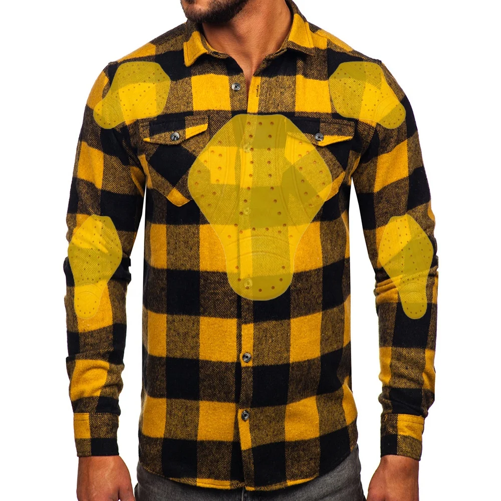 Wholesale 2024 New Design Men's Cotton Long Sleeve Flannel Shirt