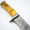 Mango de hueso amarillo/ámbar