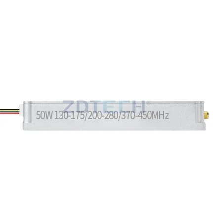 Latest Design 50W 370-450MHz MCU Module with VCO Signal Generator Power and Frequency Adjustable RF Power Amplifier Module
