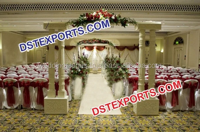 Trending Gold Metal Stands for Welcome Gate Reception Night Metal Stand Welcome Gate Welcome Gate Metal Arches for Wedding