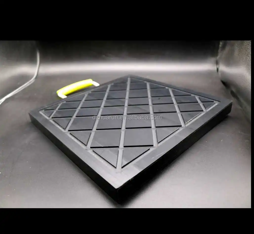 Virgin Uhmwpe Outrigger Jack Pad Heavy Duty Crane Leg Mat Load