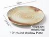10" round shallow Plate