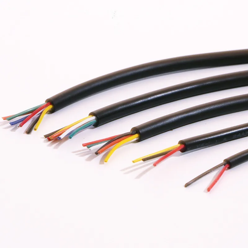 International Standard Multi Core Core Rvv Cable, Sheathed Soft Cable with Multi-Core Multi-Strand Soft Wire Power Cable,
