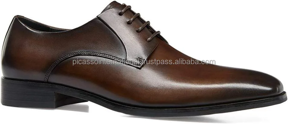 Trusted Supplier of Excellent Quality Custom Logo Formal Casual Wear Office Party Wear Genuine Leather Shoes for Bulk Purchase