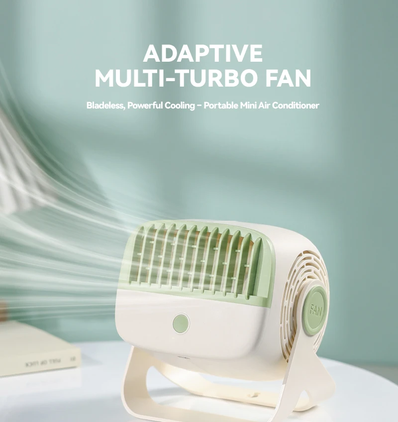 Wall-mounteddesktop Bladeless Turbo Fan, 2-in-1, 5-Speed - detail 4