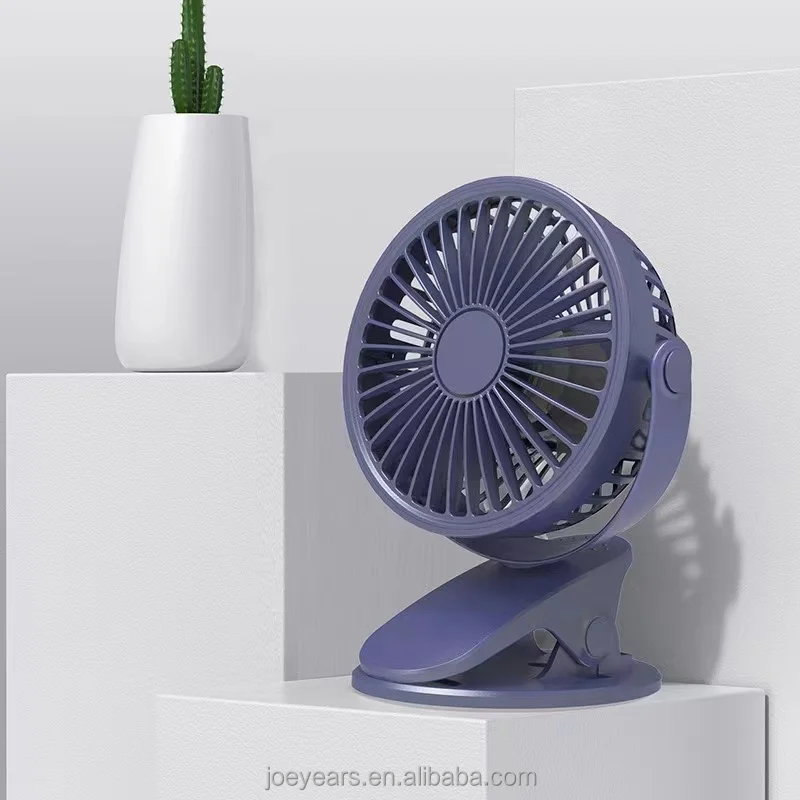 Newest Mini Desktop Fan, Portable, USB, 1200mAh, Cordless - detail 40