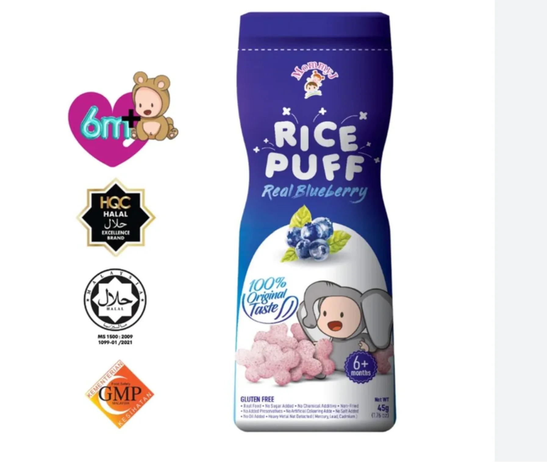 Веганские детские рисовые слоеные закуски 100% оригинальный вкус чистое банановое пюре без сахара срок годности 12 месяцев категория пищевых напитков