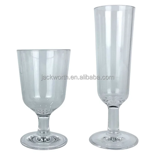Unbreakable Plastic Wine Goblet Champagne Flutes Buy Unique Acrylic