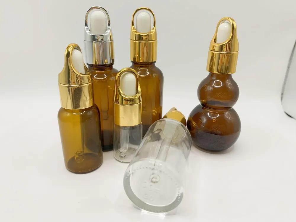 water glass bottle 10ml 20ml 30ml 50ml diffuser bottle glass High-end cosmetic essential oil bottle ground