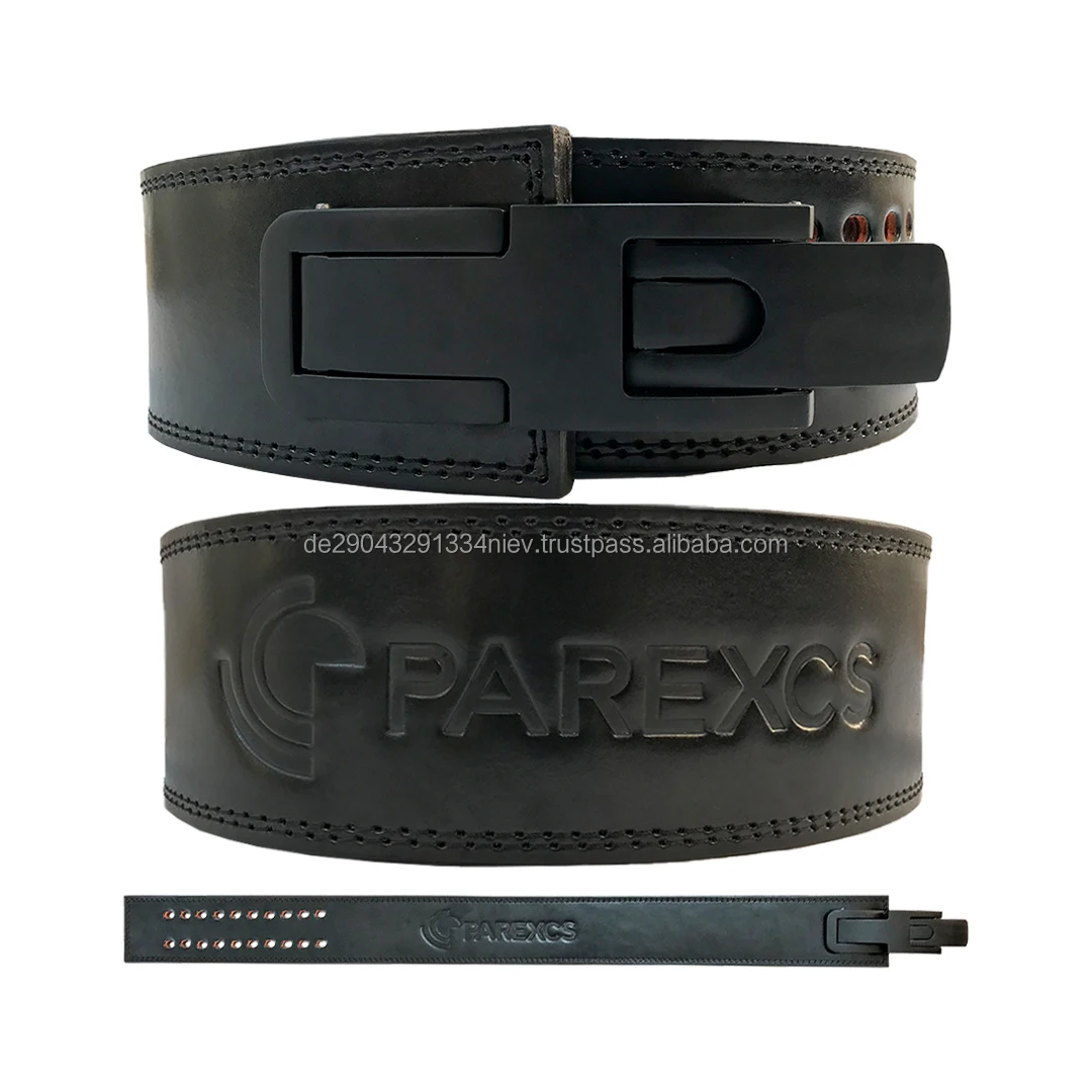 13mm Best Weight Lifting Belt Powerlifting Leather Lever Belt Training