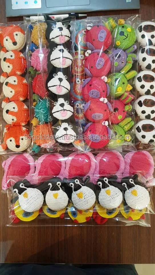 Hot Selling Handmade Crochet Animal Doll Stuffed Plush Toy Made In