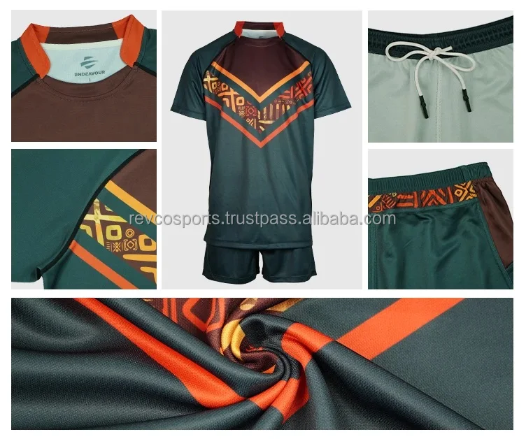 Custom Made Sublimation Print Your Own Artwork Rugby Jersey New Design ...