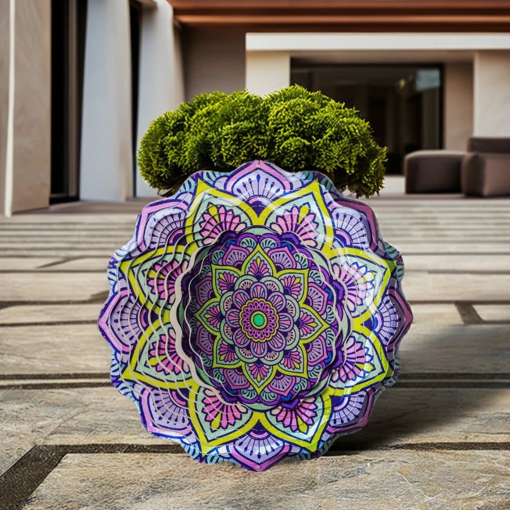 Tranquil Indoor/Outdoor Garden Decoration Brilliantly Colored
