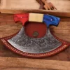 Damascus Steel Camel Bone & Wood