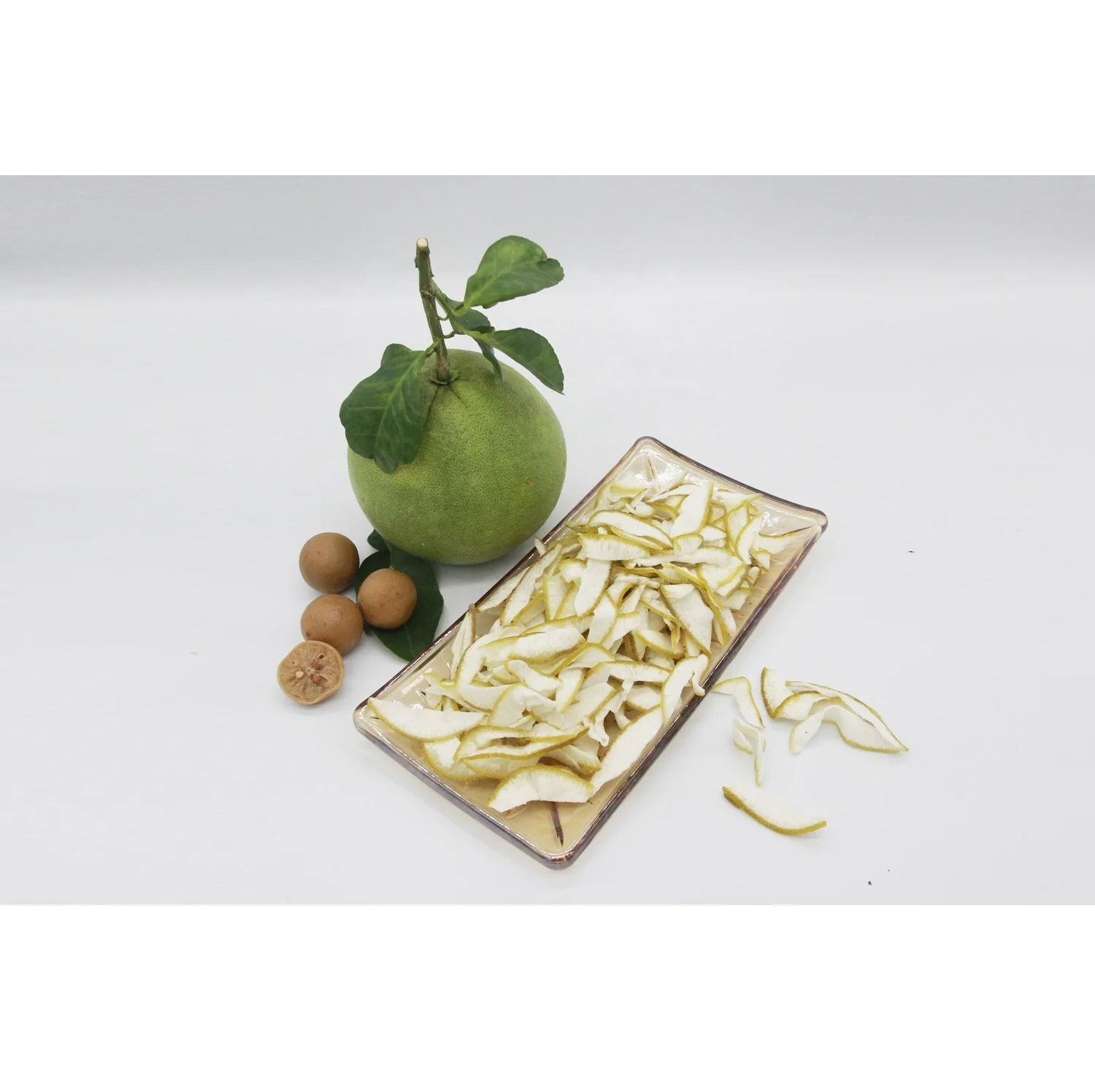 Wholesale Soft Dried Preserved Lemon Flavored Pomelo Peel From Vietnam