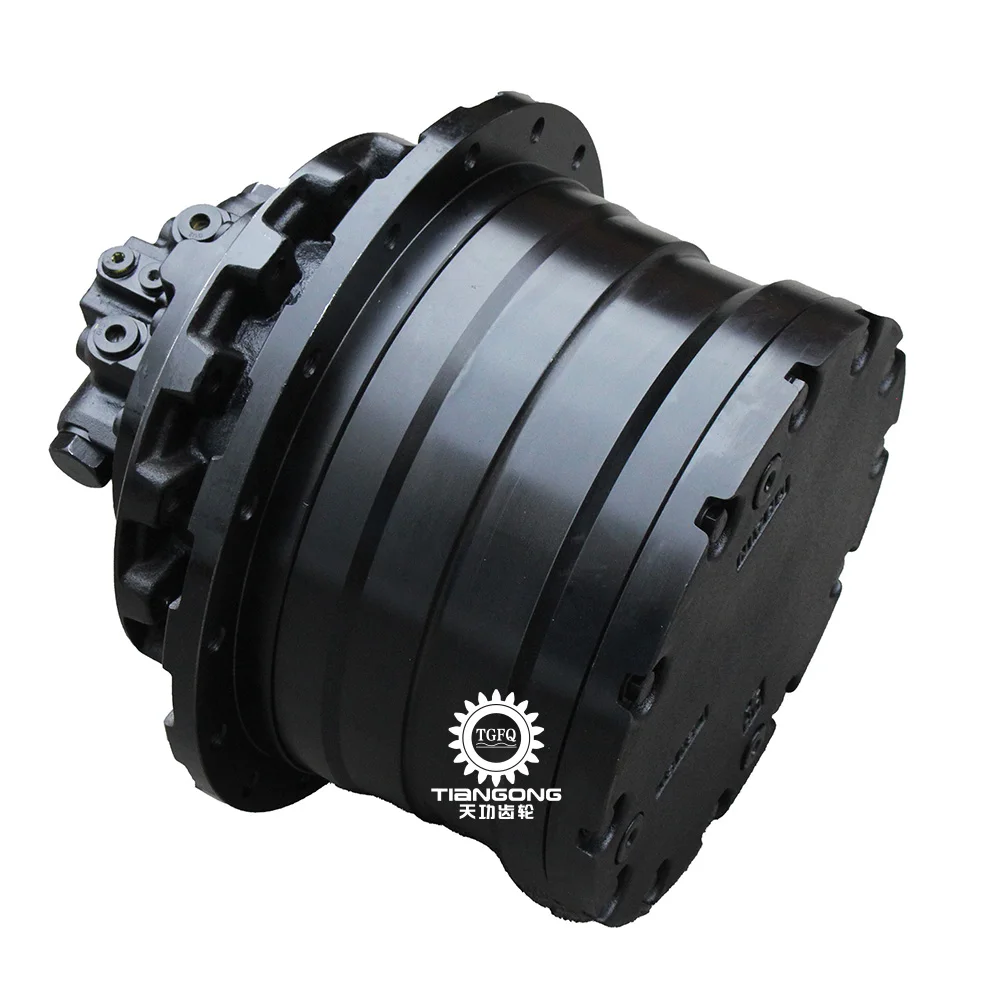 ドラカプ TGFQ Crawler Excavator Spare Parts ZX135 Travel Gearbox with Motor