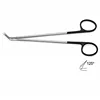 With stabilizing bar.  Angled 125°. Overall length 7in (17.8cm).