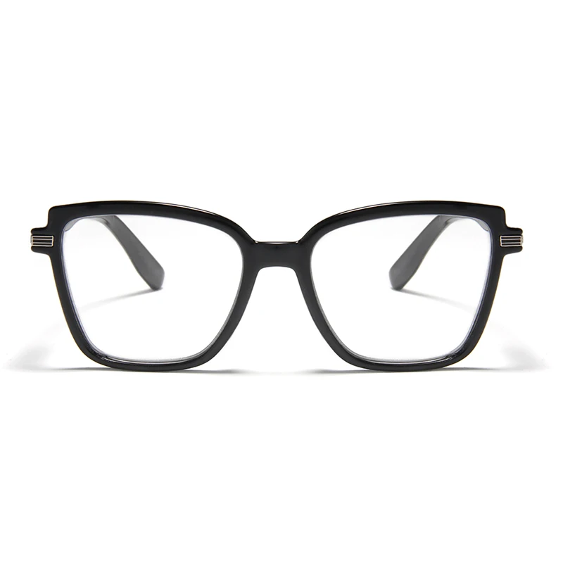 Modische Gradit Color Block Square Brillenfassung, leichte TR90 Blaulichtfilterbrille für Damen und Herren, Modell 2026_voghion.com