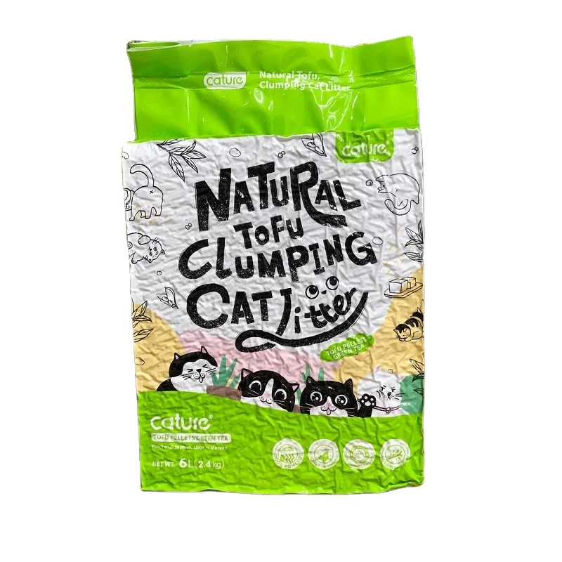 All Natural Ecofriendly Dust Cat Litter Quickly Clumping Odor Control