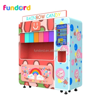 Fundord new chocolate candy bean automatic candy vending machines