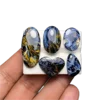 Natural pietersite gemstone storm stone cabochon