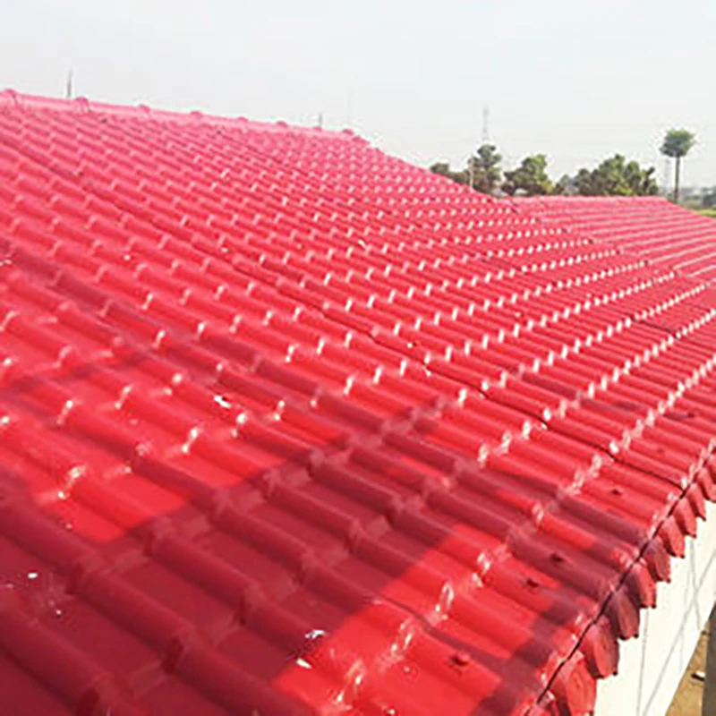 High Weather Resistant Colorful ASA Synthetic Resin Roof Tile for Roof Decoration Roof Tiles