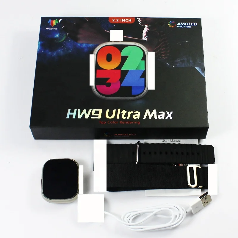 特売 HW9 ULTRA MAX series8 2.2インチAMOLEDスクリーン 高多機能