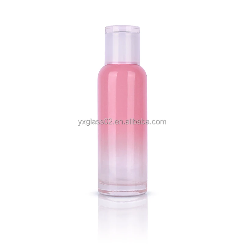 Manufacturer Cosmetic glass bottle packaging glass bottles jar lotion skincare face cream container supplier