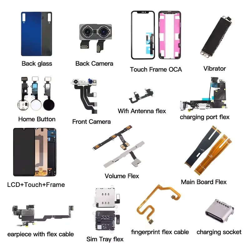 Mobile Phone Accessories LCD Display for iPhone X XR XS MAX 11 12 13 14 Pro MAX Touch Screen Replacement for iPhone Spare Parts