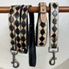 Black & Tan Checkered