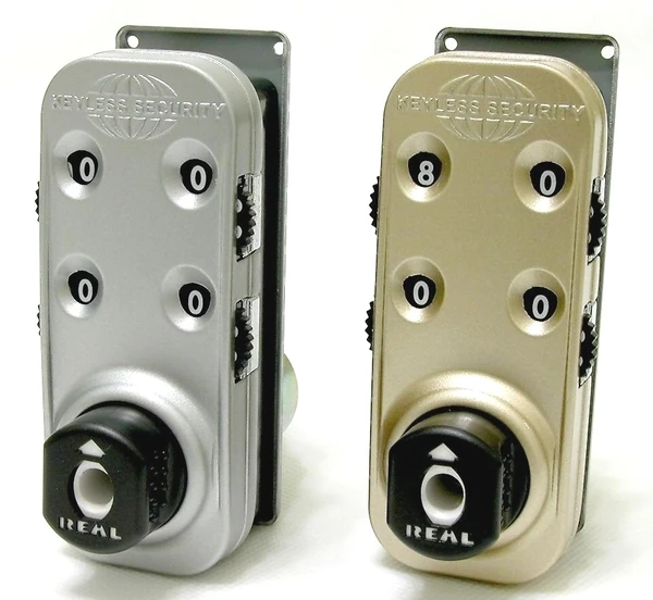 REAL RL-9046 Durable 4-Digit CAM Locker Lock With Master Key Combination Made of Zinc Alloy