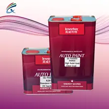 A6800 High Solid Gold Clear CoatAcrylic Automotive Repair Paint Spray Application High Flow Flat Mirror Effect Quick Transparent